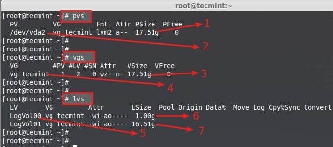 Check Physical Volumes