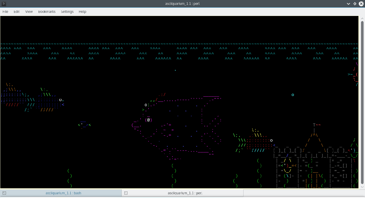 asciiquarium_1.1 : perl_008