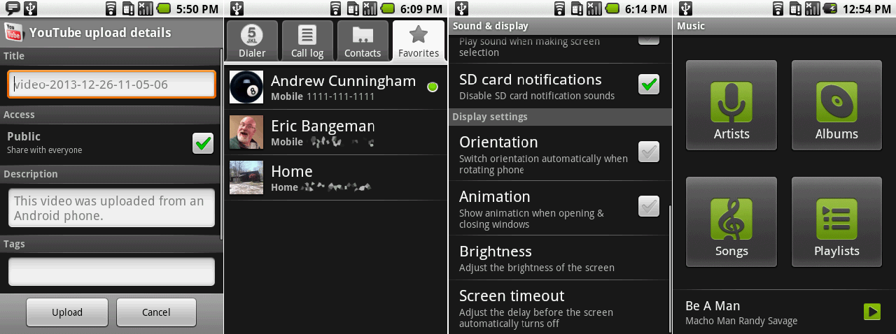 Youtube上传工具,内容快照,自动旋转设置,全新的音乐应用设计。
