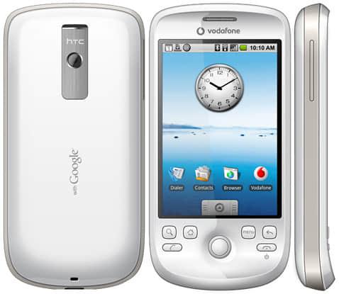 HTC Magic,第二部安卓设备,第一个不带实体键盘的设备。