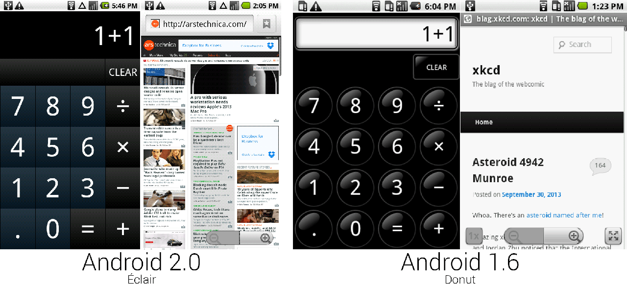计算器和浏览器