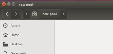 ZFS in File Browser ZFS in File Browser