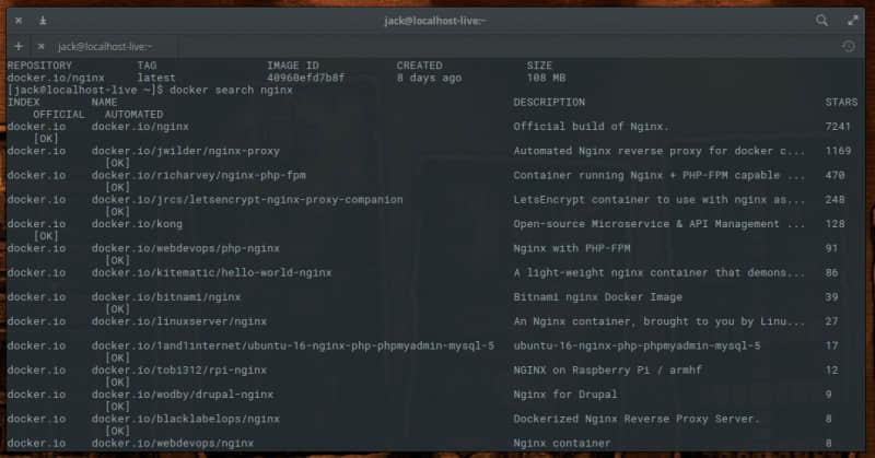 Docker hub Docker hub