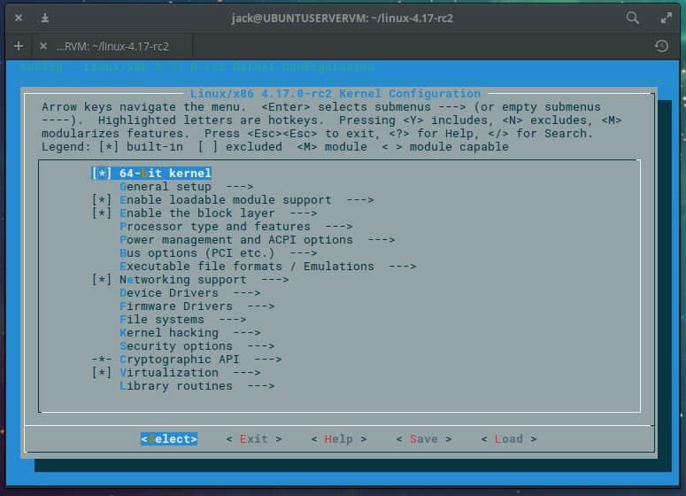menuconfig menuconfig