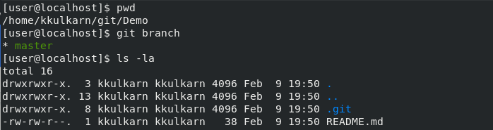 Terminal output 终端输出