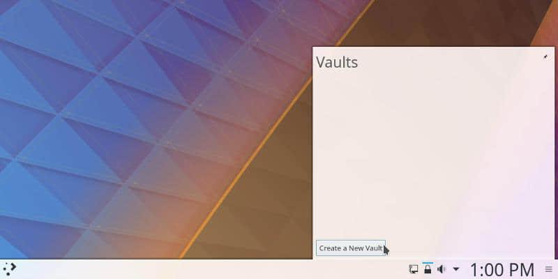 KDE Plasma Vault KDE Plasma Vault