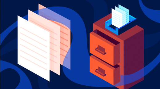 Filing papers and documents Filing papers and documents