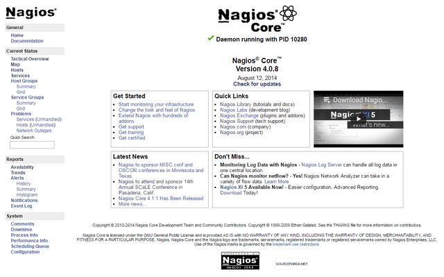 Nagios Core Nagios Core