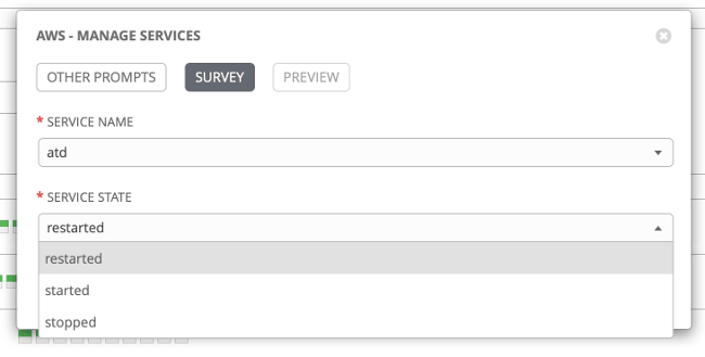 Managing services Managing services