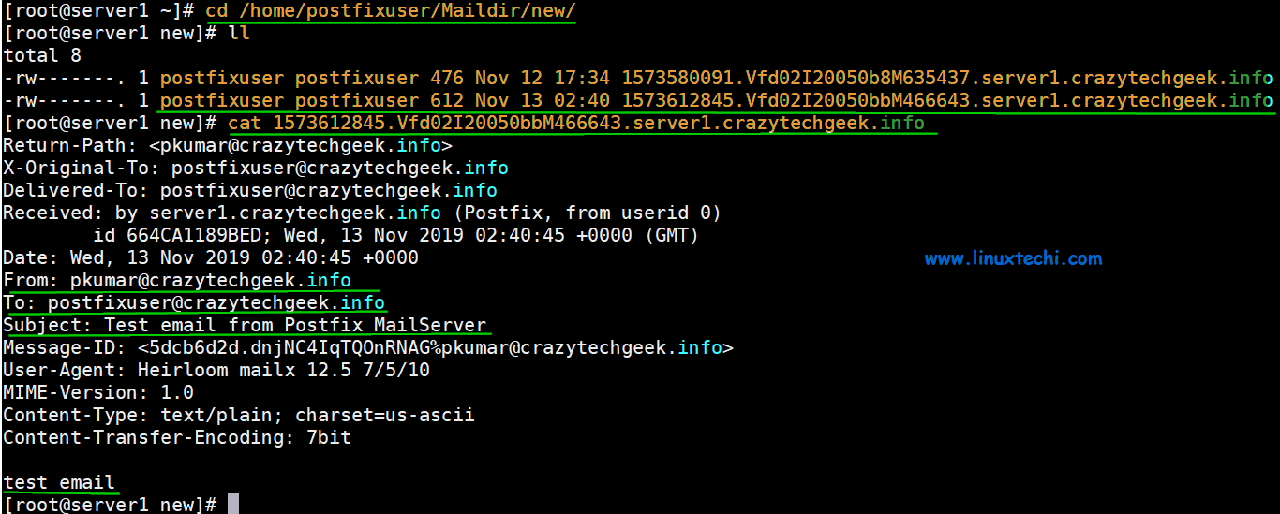 Read-Postfixuser-Email-CentOS8