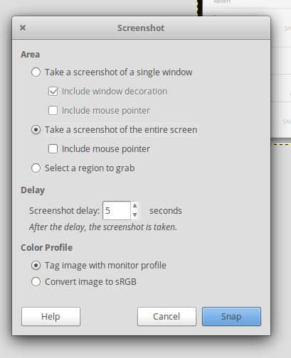 screenshot with Gimp screenshot with Gimp