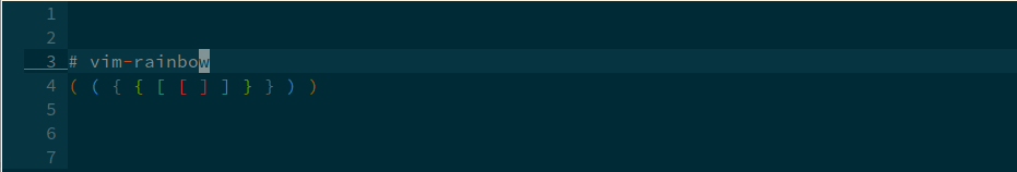 vim-rainbow plugin vim-rainbow plugin