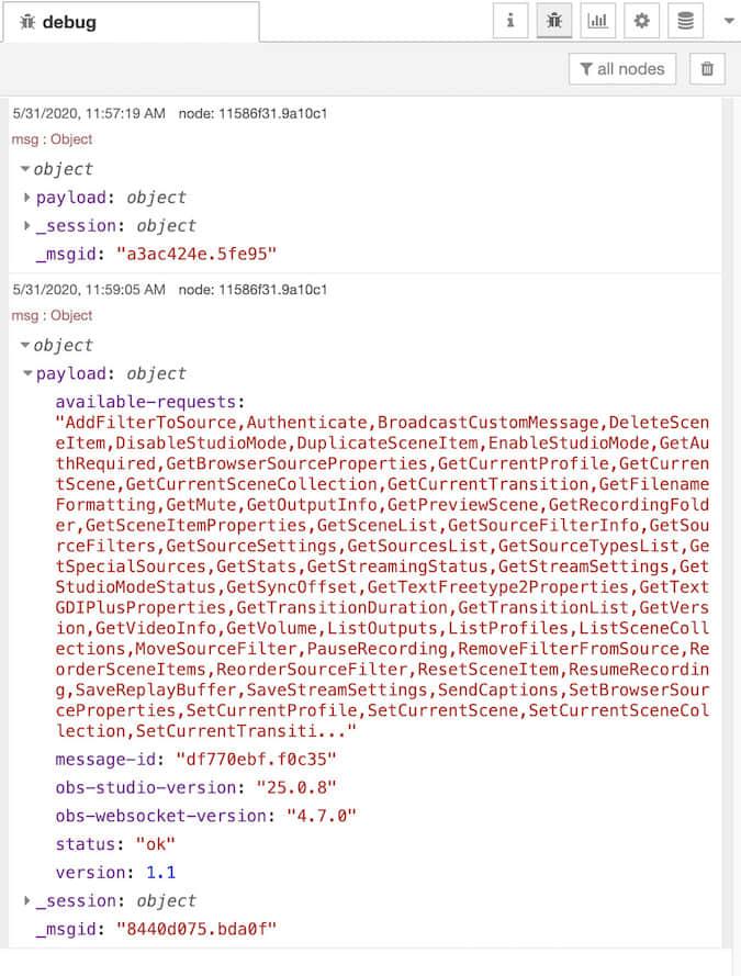 The response to \"GetVersion\" The response to "GetVersion"