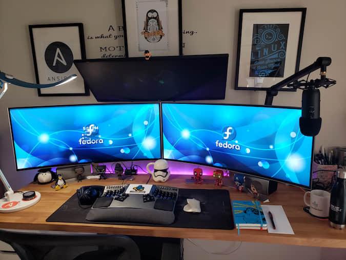 Fedora double monitor setup Fedora double monitor setup