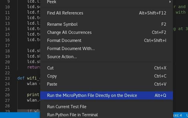 Running code on your device Running code on your device