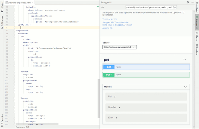 IntelliJ IDEA screenshot IntelliJ IDEA screenshot
