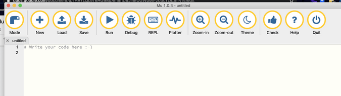 Mu editor Mu editor