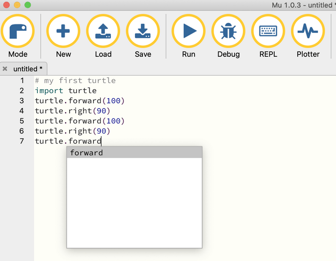 Mu editor Mu editor