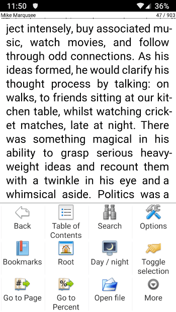 Cool Reader Android app Cool Reader Android app