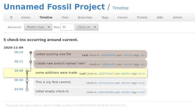 Fossil UI Fossil UI