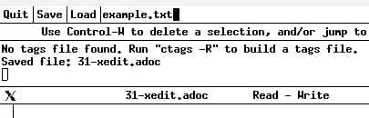 Load Xedit Load Xedit