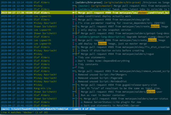 Git repository Git 仓库终端