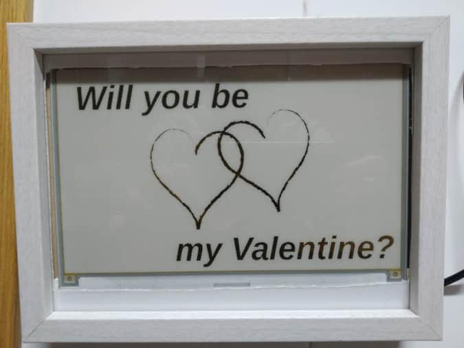 E Ink calendar screensaver E Ink calendar screensaver