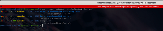 xattrs in exa xattrs in exa