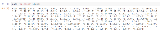 Inspecting keys in releases Inspecting keys in releases