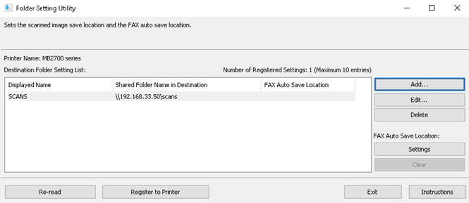 Register to Printer Register to Printer