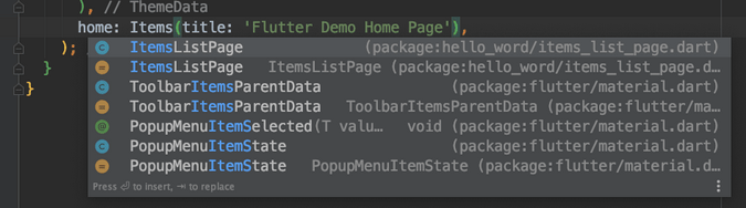 IDE suggests autocompleting code IDE 建议自动补完的代码
