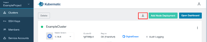 Kubernetes cluster example Kubernetes 集群示例