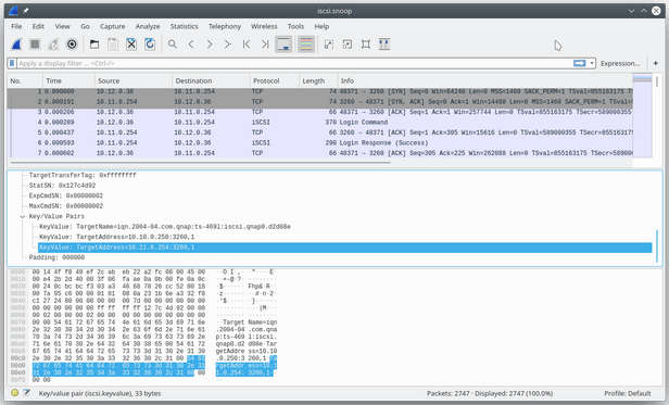 Using Wireshark to inspect a TCP session 使用 Wireshark 检查 TCP 会话