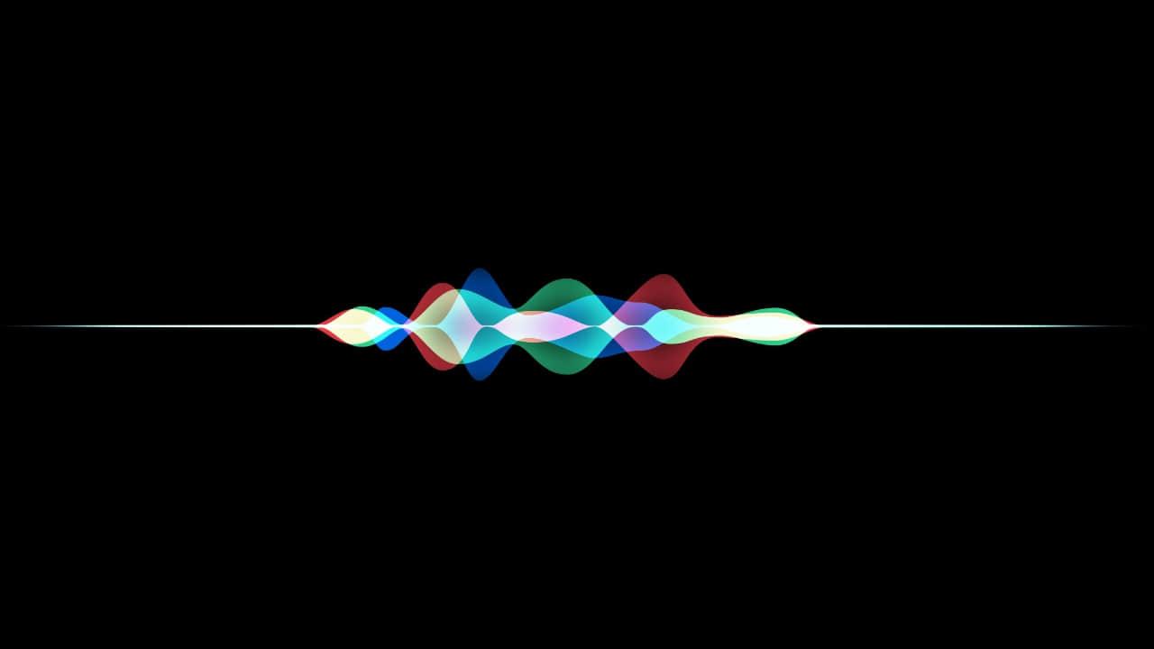 Colorful sound wave graph