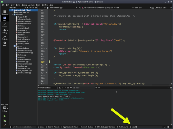 FakeVim in Qt Creator Qt Creator中的FakeVim
