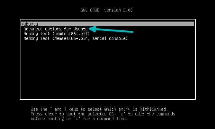 ubuntu grub