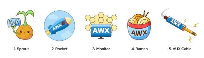 AWX logo concepts AWX logo concepts