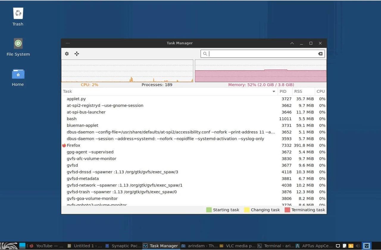 SparkyLinux 7 性能