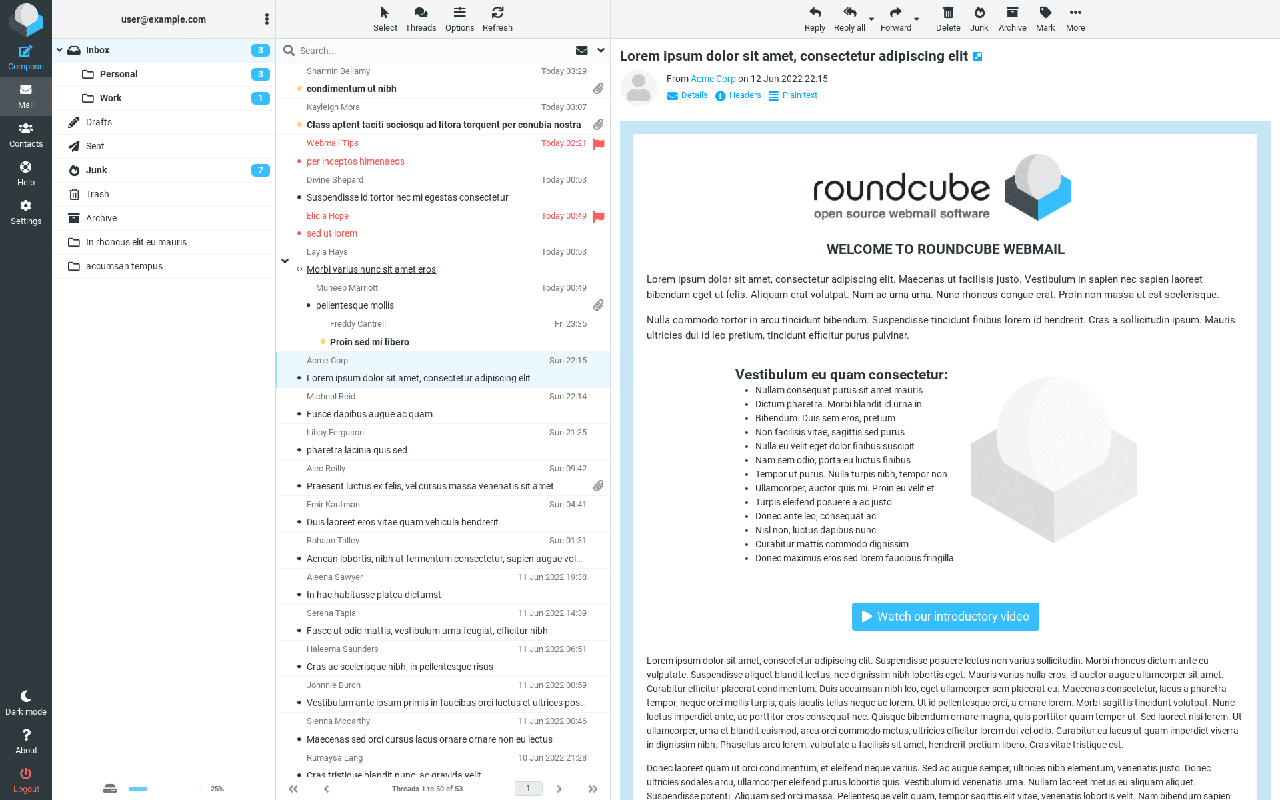 Roundcube 截图