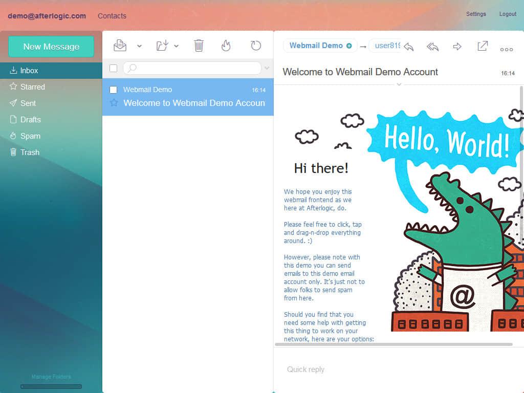 Afterlogic Webmail