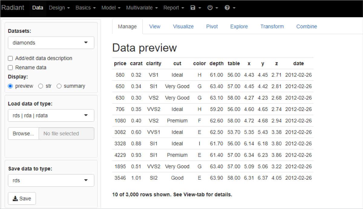 Figure 2: Shiny based app