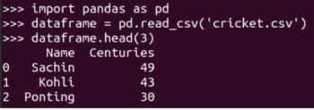 图 8:用 Pandas 读取 CSV 文件