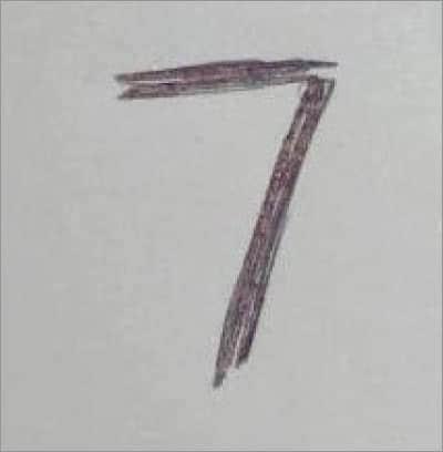 图 7:测试手写数字样例