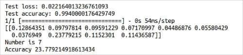 图 8:digit.py 脚本的输出